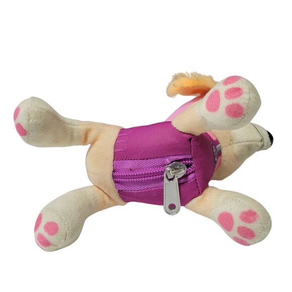 Nickelodeon Paw Patrol Skye Plush Clip On Backpack Coin Purse Stuffed Animal - Picture 4 of 8